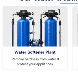 Water Softener Plant